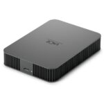 External HDD LACIE Mobile Drive Secure STLR4000400 4TB USB-C USB 3.2 Colour Space Gray STLR4000400