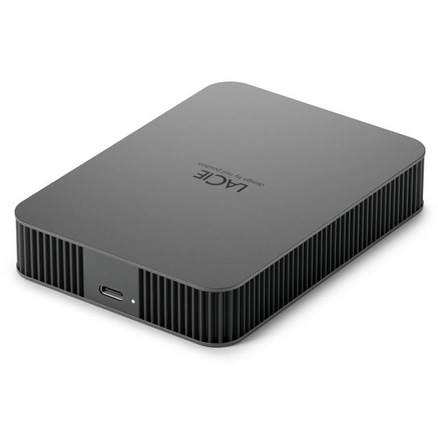 d7a727b3-12d9-4ad5-aa6a-ed2145baab66-1 External HDD LACIE Mobile Drive Secure STLR4000400 4TB USB-C USB 3.2 Colour Space Gray STLR4000400