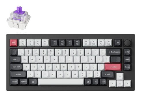 Klaviatūra Keychron Q1 HE su Hall Effect Gateron jungikliais