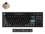 Klaviatūra Keychron Q3 Ultra 8K su juodu korpusu