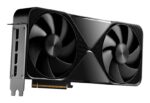 Vaizdo plokštė PNY NVIDIA RTX PRO 6000, kampinis vaizdas su jungtimis