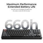 KEYBOARD WRL V3 ULTRA/BLACK V3U-D1 KEYCHRON