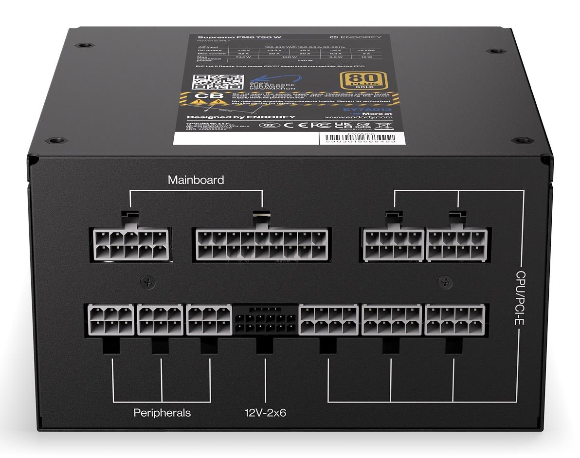 e62de649-b6cb-440b-b010-3e79c81069b4-1 Power Supply ENDORFY ATX PC 100 - 240 V 750 W EY7A013