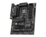 Motininė plokštė MSI Z890 GAMING WIFI, matoma iš šono, su M.2 jungtimis