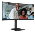 LCD Monitor AOC 34 " 3440 x 1440 pixels UltraWide Quad HD Native aspect ratio 21:9 LCD Curved CU34E4CV