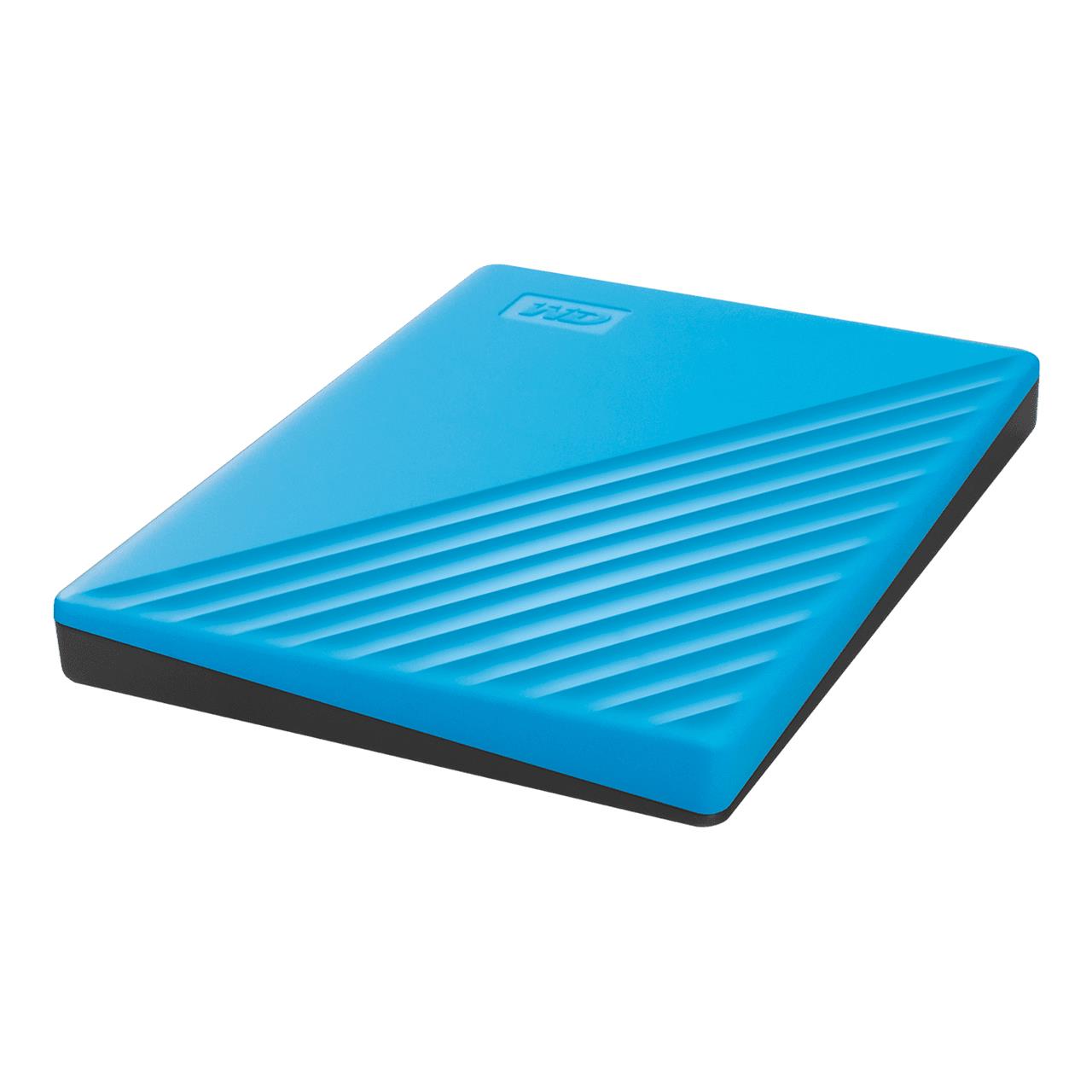 fae24b71-5d15-4be5-8575-e6afe7fb8810-1 External HDD WESTERN DIGITAL My Passport 2TB USB 2.0 USB 3.0 USB 3.2 Colour Blue WDBYVG0020BBL-WESN