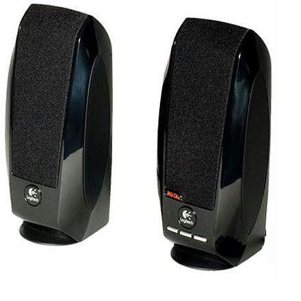Logitech   LGT-S150   Total RMS power: 1.2 watts RMS (0.6 watts per satellite) ; W   Black   2.0 Stereo Speakers