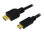 2m HDMI cable type A male – HDMI mini Typ C,  bulk cable   Logilink   HDMI to mini-HDMI