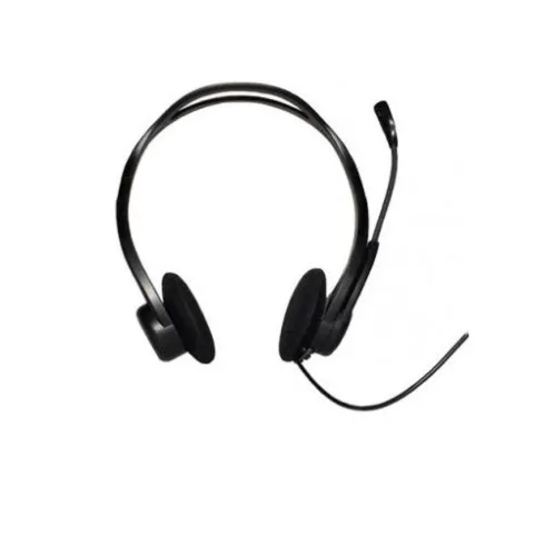 Logitech PC 960 USB ausinės su -44 dB mikrofono jautrumu