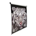 Elite Screens   M85XWS1   Diagonal 215 cm   1:1   Viewable screen width (W) 152.4 cm   White