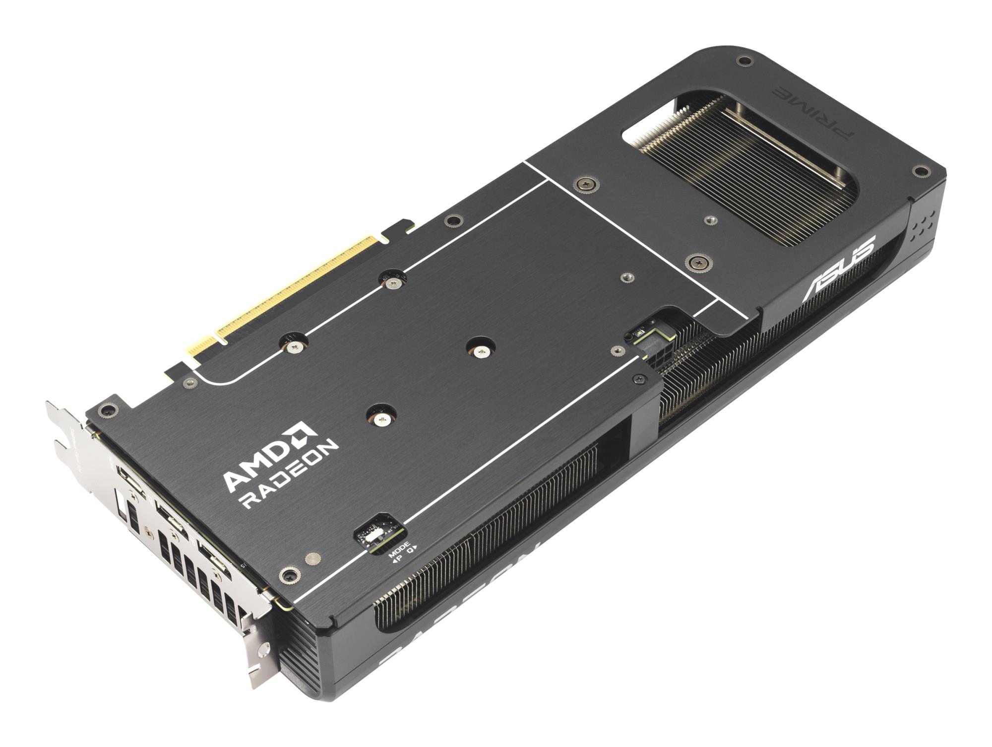 048b7a66-1464-407a-b4c3-3f18cef62a1c-1 Graphics Card ASUS AMD Radeon RX 9060 XT 16 GB GDDR6 128 bit PCIE 5.0 16x Triple slot Fansink 1xHDMI 2xDisplayPort PRIME-RX9060XT-O16G