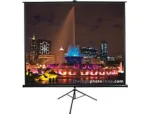 Elite Screens   Tripod Series   T113UWS1   Diagonal 113 ”   1:1   Viewable screen width (W) 203 cm   Black