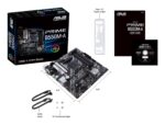 Mainboard ASUS AMD B550 SAM4 MicroATX Memory DDR4 Memory slots 4 2xPCI-Express 3.0 1x 1xPCI-Express 4.0 16x 2xM.2 1x15pin D-sub 1xDVI-D 1xHDMI 6xUSB 3.2 1xPS/2 1xRJ45 3xAudio port PRIMEB550M-A