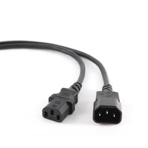 CABLEXPERT PC-189-VDE maitinimo prailginimo laidas 1.8 m, C14 jungtis