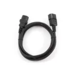 CABLEXPERT PC-189-VDE maitinimo prailginimo laidas, C14 jungtis, juodas