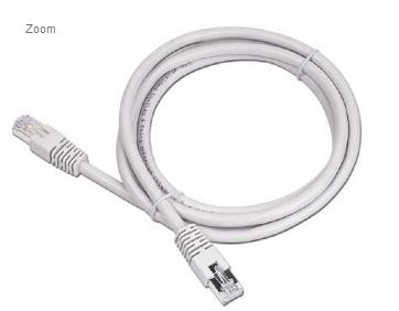 Kabelis Cablexpert PP12-3M, Cat 5E, 3 m ilgio, beige spalvos