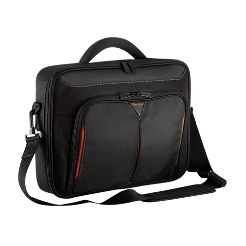 Targus   Classic   Fits up to size 14 ”   Messenger – Briefcase   Black/Red   Shoulder strap