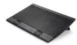 Deepcool   Laptop cooler Wind Pal FS , slim, portabel , highe performance, two 140mm fans, 2 xUSB Hub, up tp 17″   382x262x46mm mm   922g g