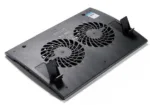 Deepcool   Laptop cooler Wind Pal FS , slim, portabel , highe performance, two 140mm fans, 2 xUSB Hub, up tp 17″   382x262x46mm mm   922g g