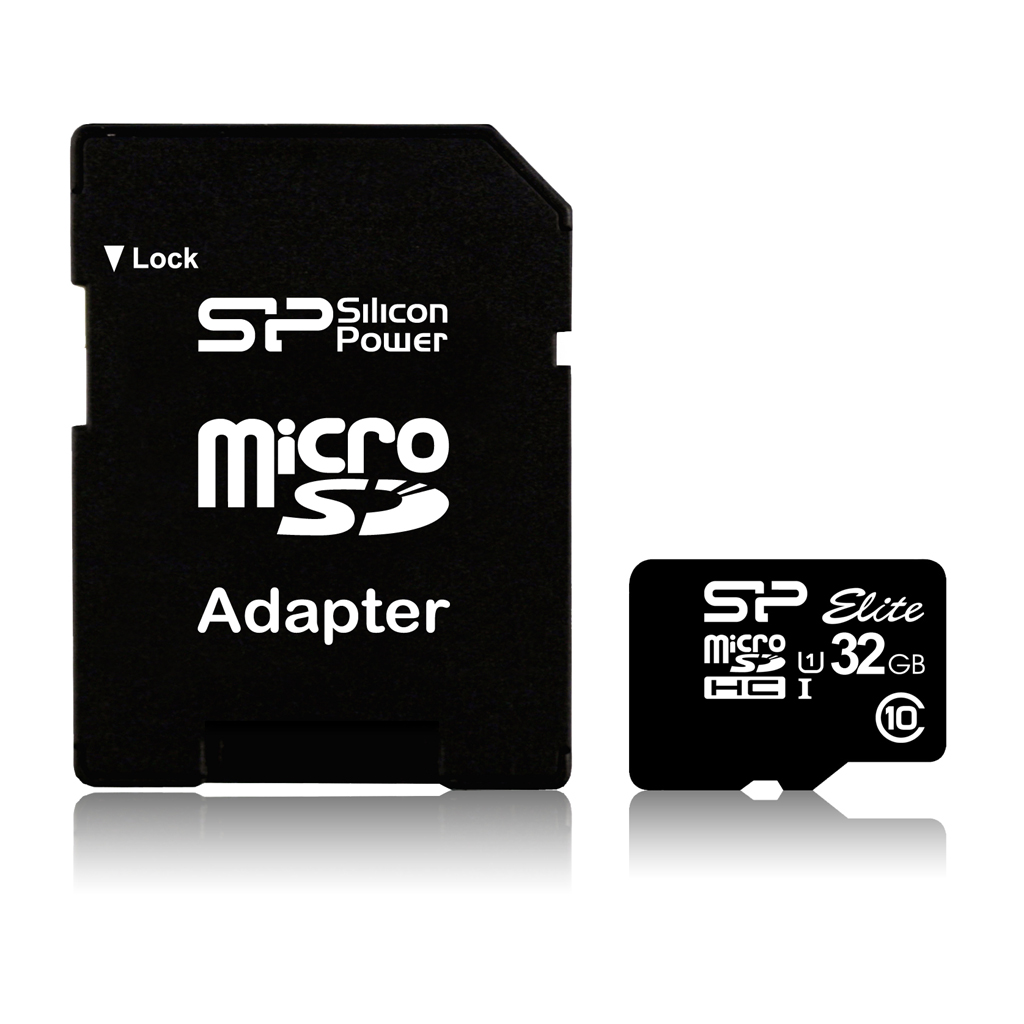 112030-sp016gbsthbu1v10sp-4712702628173-0.webp Silicon Power Elite UHS-I 16 GB MicroSDHC Flash memory class 10 SD adapter
