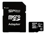 Silicon Power   Elite UHS-I   16 GB   MicroSDHC   Flash memory class 10   SD adapter