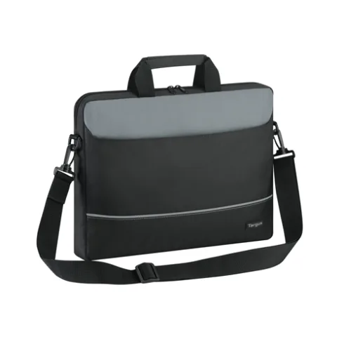 Targus   Intellect   Fits up to size 15.6 ”   Messenger – Briefcase   Black/Grey   Shoulder strap