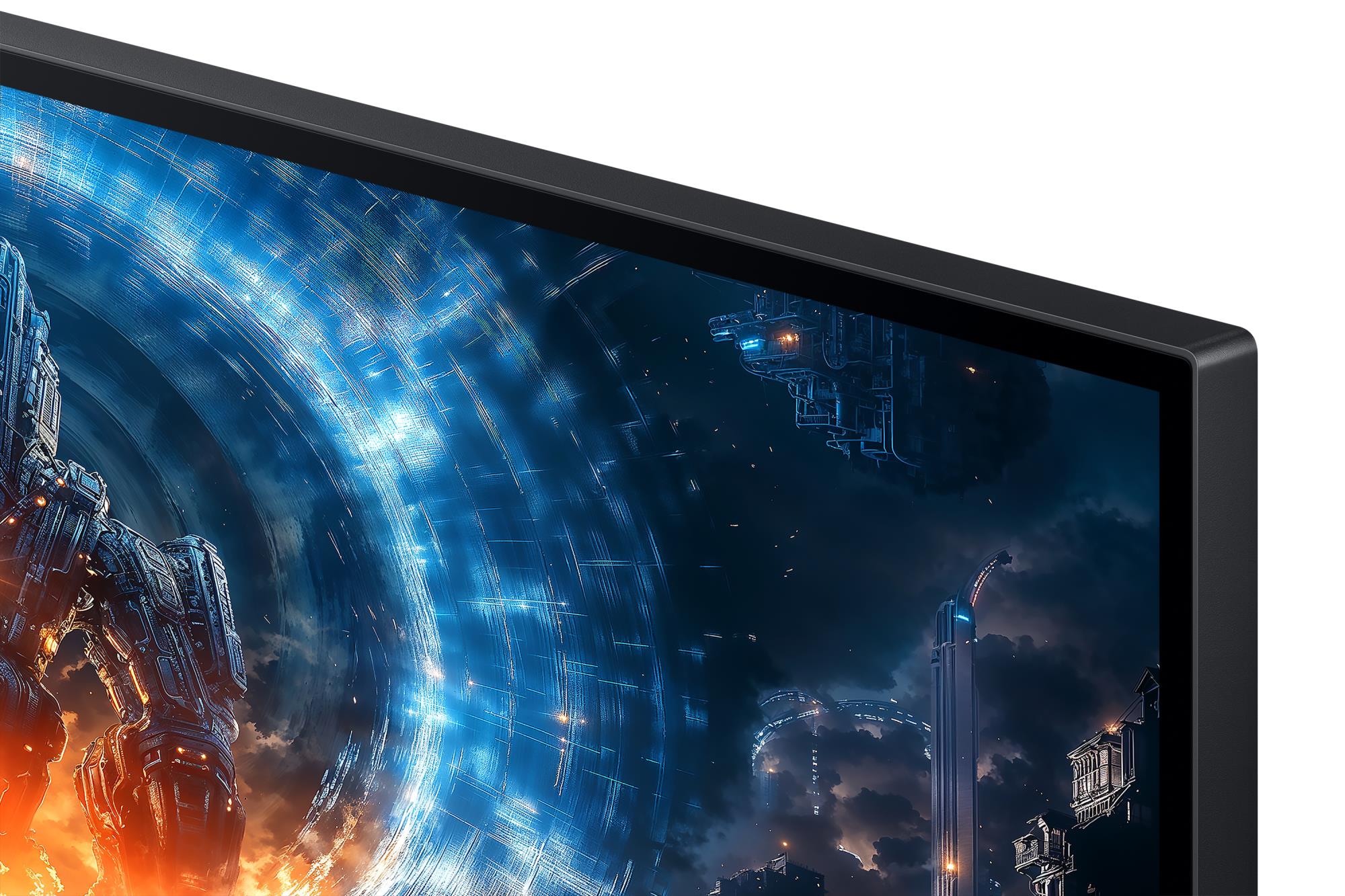 1131cc2b-622f-4efa-b9ce-bb2442cf9f0e Monitorius SAMSUNG 27" su 2560 x 1440 pikselių ekranu, šoninis vaizdas