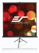 Elite Screens   Tripod Series   T100UWV1   Diagonal 100 ”   4:3   Viewable screen width (W) 203 cm   Black