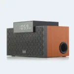 Edifier   Multifunctional 2.1 Alarm Clock Bluetooth Speaker   MP260   RMS 12 + 2×4 W   Bluetooth   Black/Brown   Portable   Portable Wireless Speaker