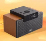 Edifier   Multifunctional 2.1 Alarm Clock Bluetooth Speaker   MP260   RMS 12 + 2×4 W   Bluetooth   Black/Brown   Portable   Portable Wireless Speaker