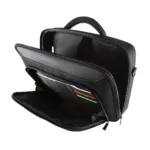 Targus   CN418EU   Clamshell Laptop Bag   Briefcase   Black/Red   17-18 ”   Shoulder strap