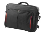 Targus   CN418EU   Clamshell Laptop Bag   Briefcase   Black/Red   17-18 ”   Shoulder strap