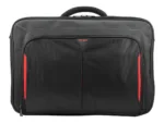 Targus   CN418EU   Clamshell Laptop Bag   Briefcase   Black/Red   17-18 ”   Shoulder strap