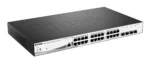 D-Link   Metro Ethernet Switch   DGS-1210-28P/ME   Managed L2   Rack mountable   Gigabit Ethernet (copper) ports quantity 24   SFP ports quantity 4   Power over Ethernet (PoE) ports quantity 20   PoE/Poe+ ports quantity 4   Power supply type Single   24 month(s)