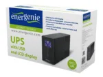 EnerGenie   UPS with USB and LCD display, Black   850 VA   220 V
