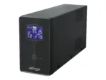 EnerGenie   UPS with USB and LCD display, Black   1200 VA