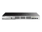 D-Link   Metro Ethernet Switch   DGS-1210-28/ME   Managed L2   Rack mountable   Gigabit Ethernet (copper) ports quantity 24   SFP ports quantity 4   Power supply type Single   24 month(s)