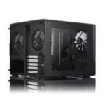 Fractal Design   NODE 804   Side window   2 – USB 3.0Audio in/outPower button with LED (white)HDD activity LED (white)   Black   Micro ATX