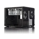 Fractal Design   NODE 804   Side window   2 – USB 3.0Audio in/outPower button with LED (white)HDD activity LED (white)   Black   Micro ATX