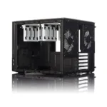 Fractal Design   NODE 804   Side window   2 – USB 3.0Audio in/outPower button with LED (white)HDD activity LED (white)   Black   Micro ATX