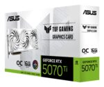 Graphics Card ASUS NVIDIA GeForce RTX 5070 Ti 16 GB GDDR7 256 bit PCI Express 5.0 Active RTX5070TI-O16G-WHITE-GAM