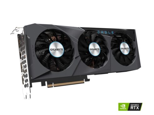 Gigabyte GeForce RTX 3070 Eagle OC 8GB GDDR6 su WINDFORCE 3X aušinimu