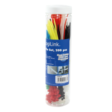 140578-kab0018-4052792000764-0.webp Cable Tie Set, 200pcs., 3 lengths