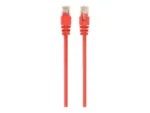 PATCH CABLE CAT5E UTP 0.5M/RED PP12-0.5M/R GEMBIRD