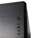 Fractal Design   CORE 1100   Black   Micro ATX   ATX PSUs, up to 185mm if a typical-length optical drive is mounted