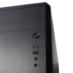 Fractal Design   CORE 1100   Black   Micro ATX   ATX PSUs, up to 185mm if a typical-length optical drive is mounted