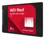 SSD SANDISK Red SA500 POWERED BY SANDISK 2000 GB Serial ATA Write speed 520 MB/s Read speed 560 MB/s 2.5″ 1300xTBW rating WDS200T2R0A