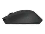 Logitech M280 belaidė pelė, šoninis vaizdas su matomais mygtukais