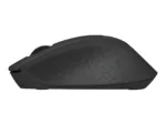 Logitech M280 belaidė pelė, šoninis vaizdas su matomais mygtukais