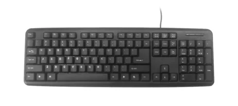 Gembird KB-U-103-RU klaviatūra, laidinė, juoda, 1.4 m kabelis